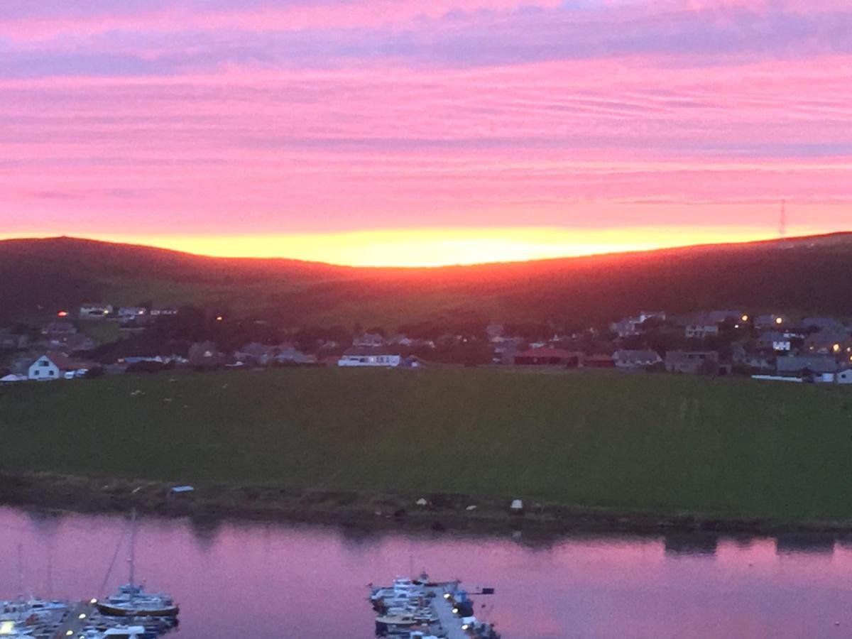 Easterhoull Chalets Scalloway Buitenkant foto