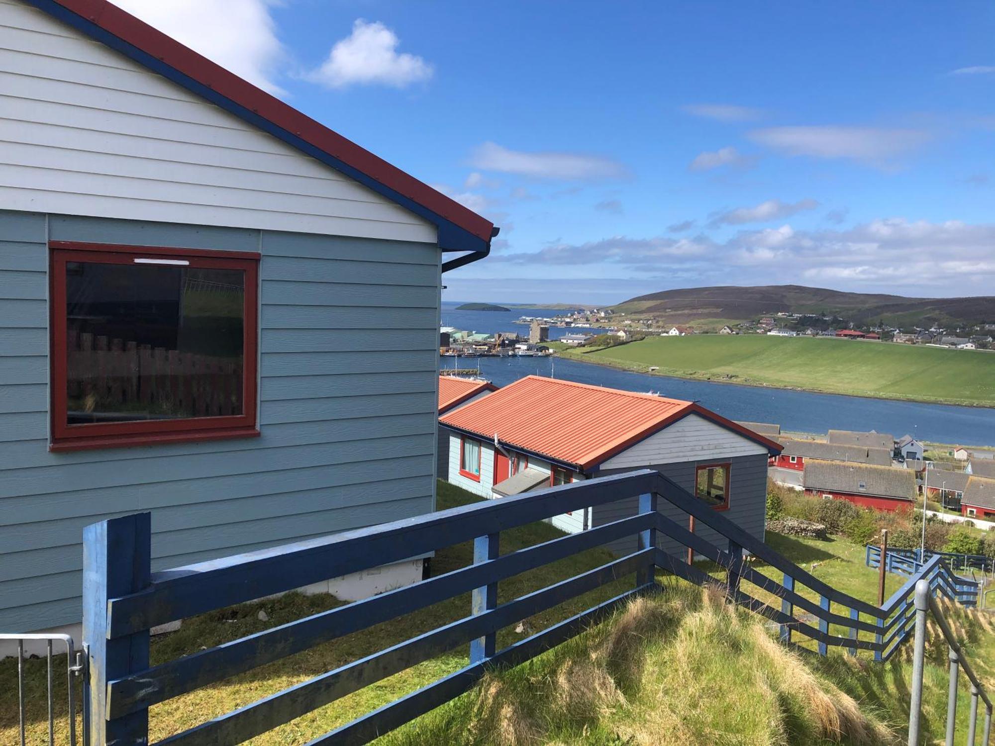 Easterhoull Chalets Scalloway Kamer foto